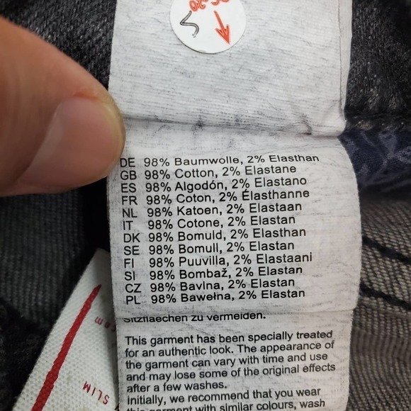 S. Oliver Kimi Tight Standard Waist Slightly Slim Denim Jeans - Picture 11 of 15